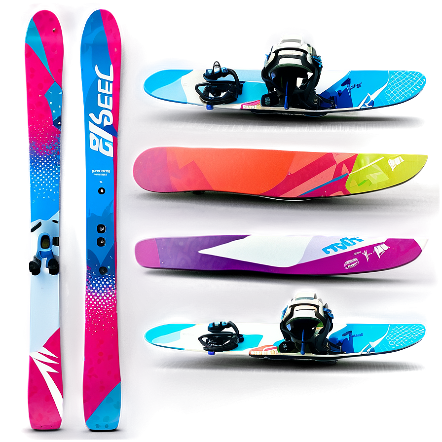 Downhill Skis Png Axe PNG