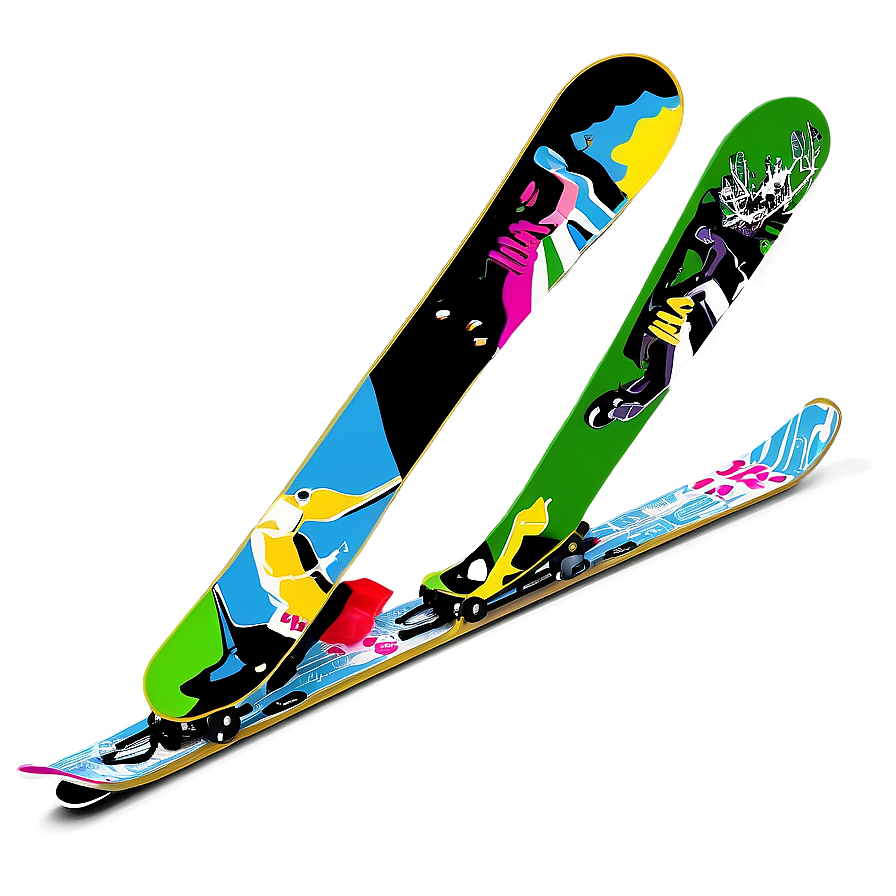 Downhill Skis Png Pcy69 PNG