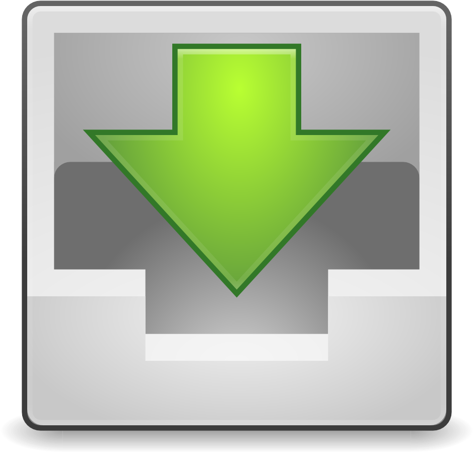 Download Icon Green Arrow PNG