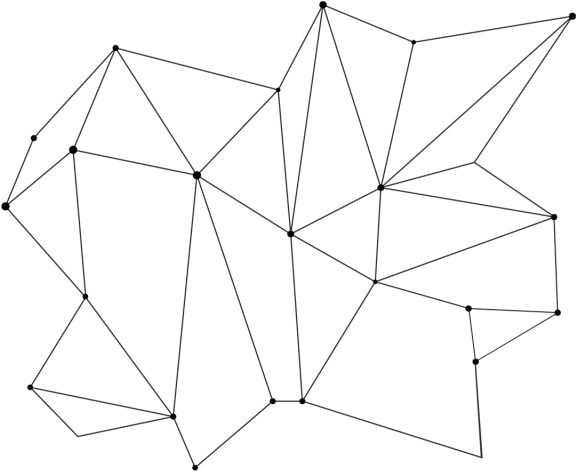 Abstract Geometric Line Art PNG