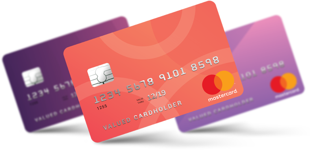 Mastercard Credit Cards Variety PNG