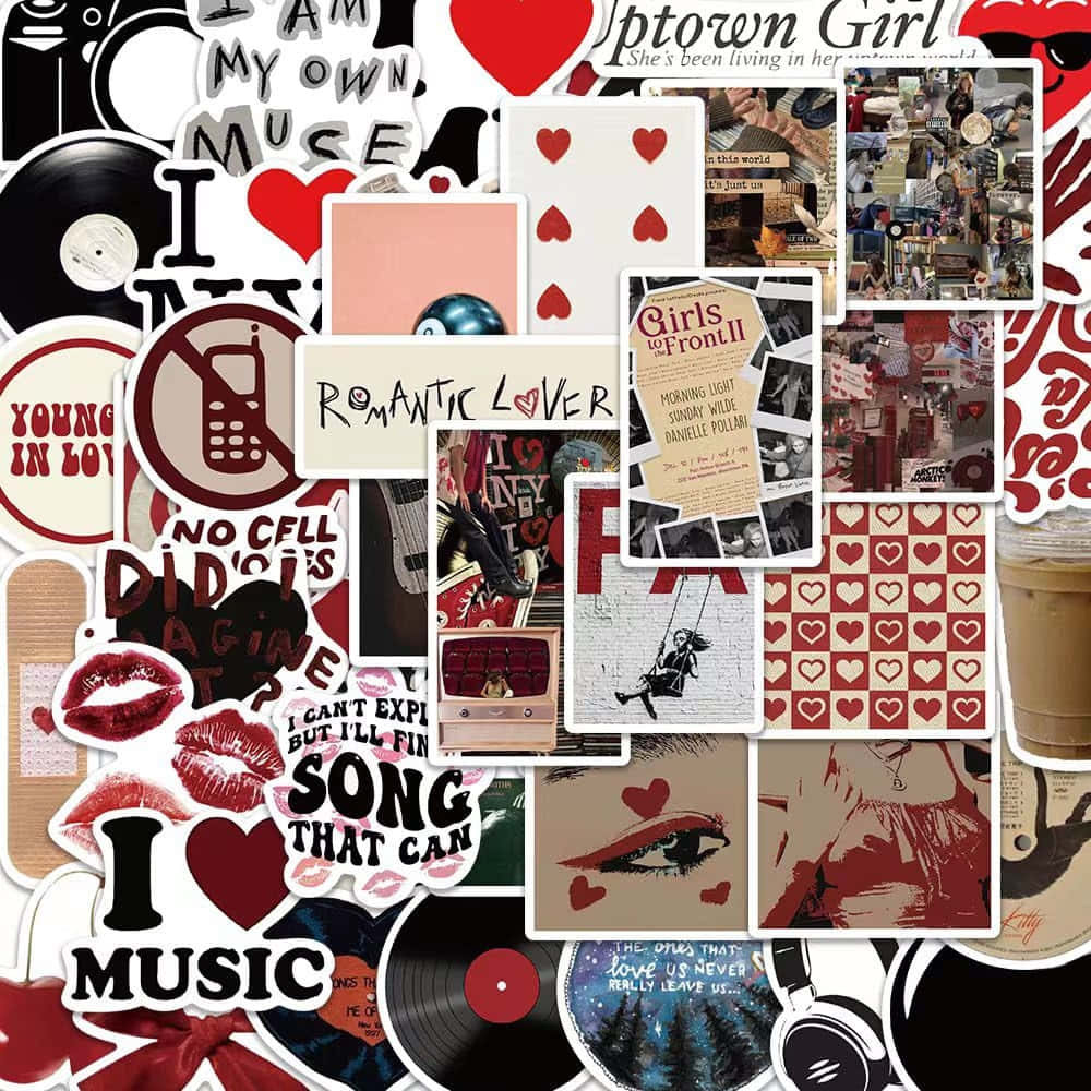 Downtown Girl Collage Aesthetic Wallpaper