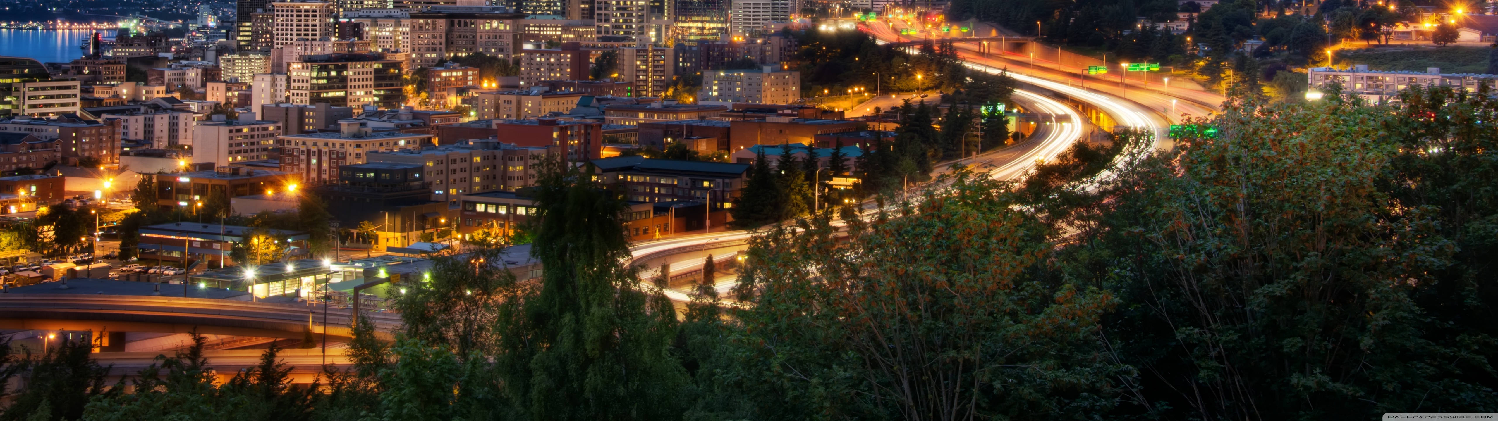 Downtown Seattle: An Urban Oasis in the Emerald City Wallpaper