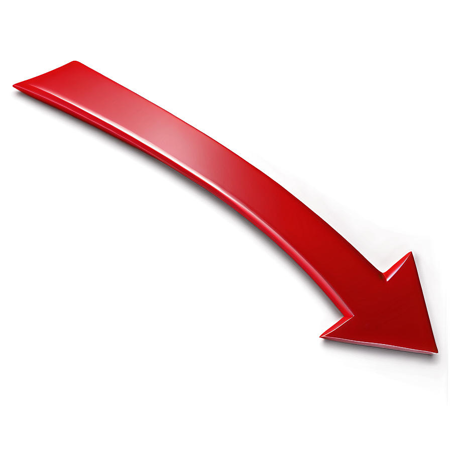 Downward Red Arrow Png Hcp PNG