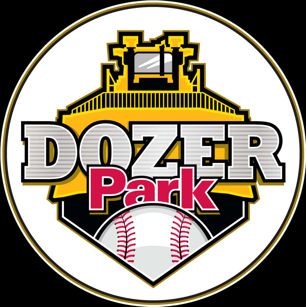 Dozer Park Baseball Stadium Logo PNG