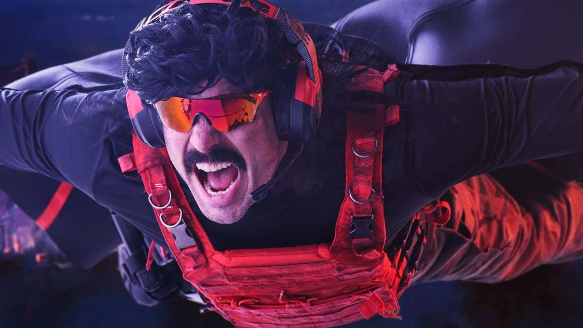 "Dr Disrespect is Ready to Dominate!" Wallpaper