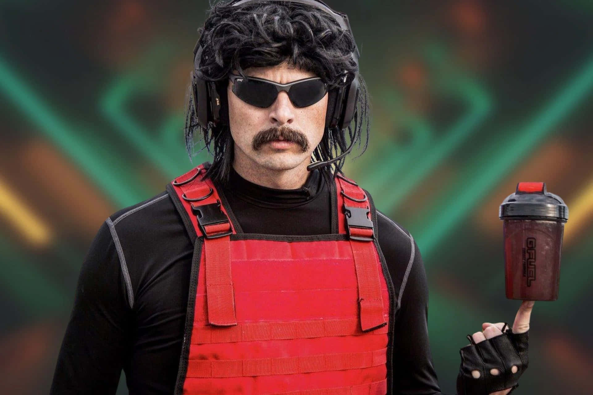 The Most Dominant Champion of the Arena - Dr Disrespect Wallpaper