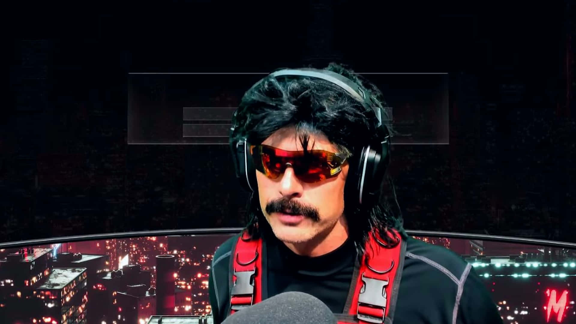 "Apex Predator" Dr Disrespect Wallpaper