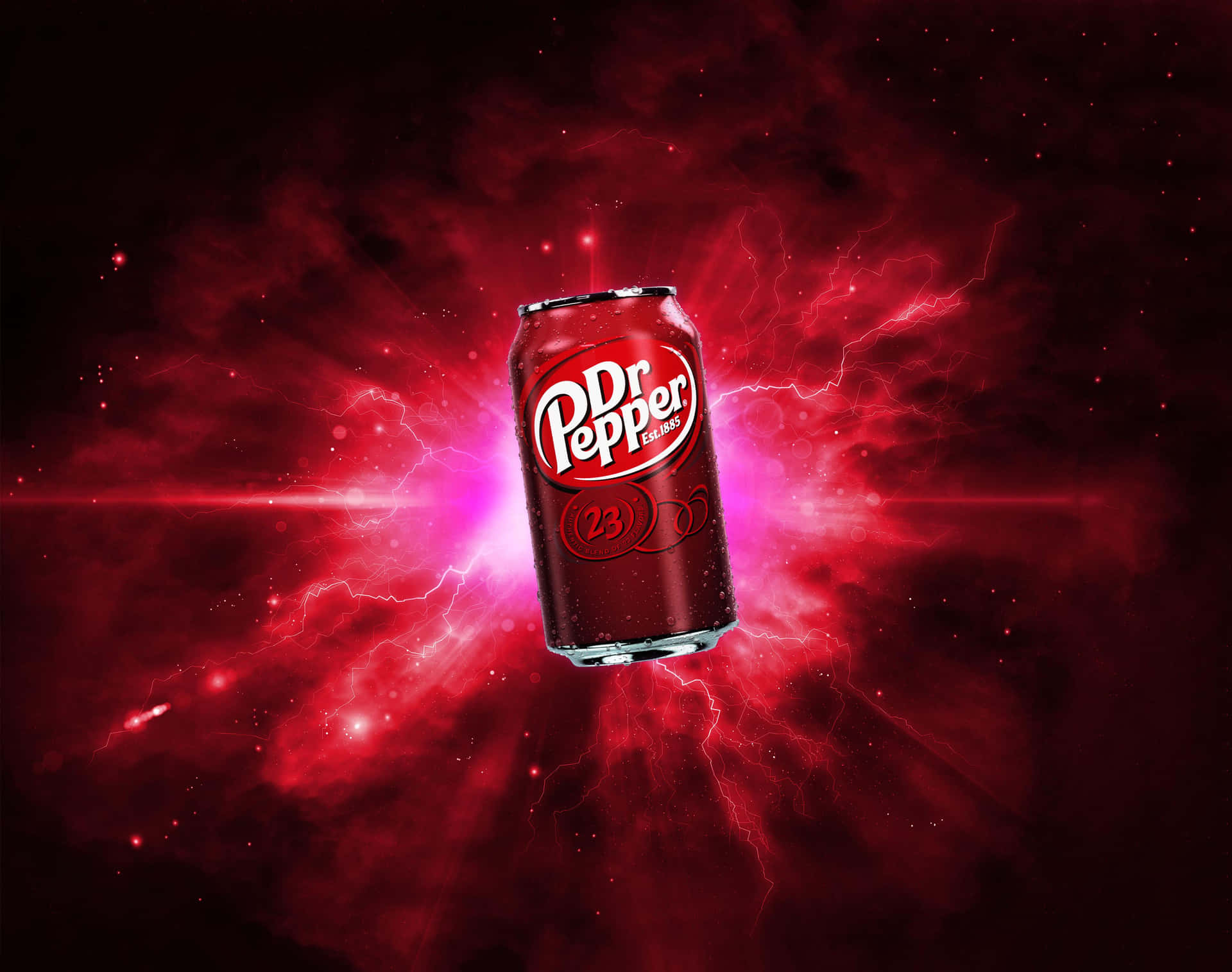 Pepsicola - En Burk Med Röd Bakgrund Wallpaper
