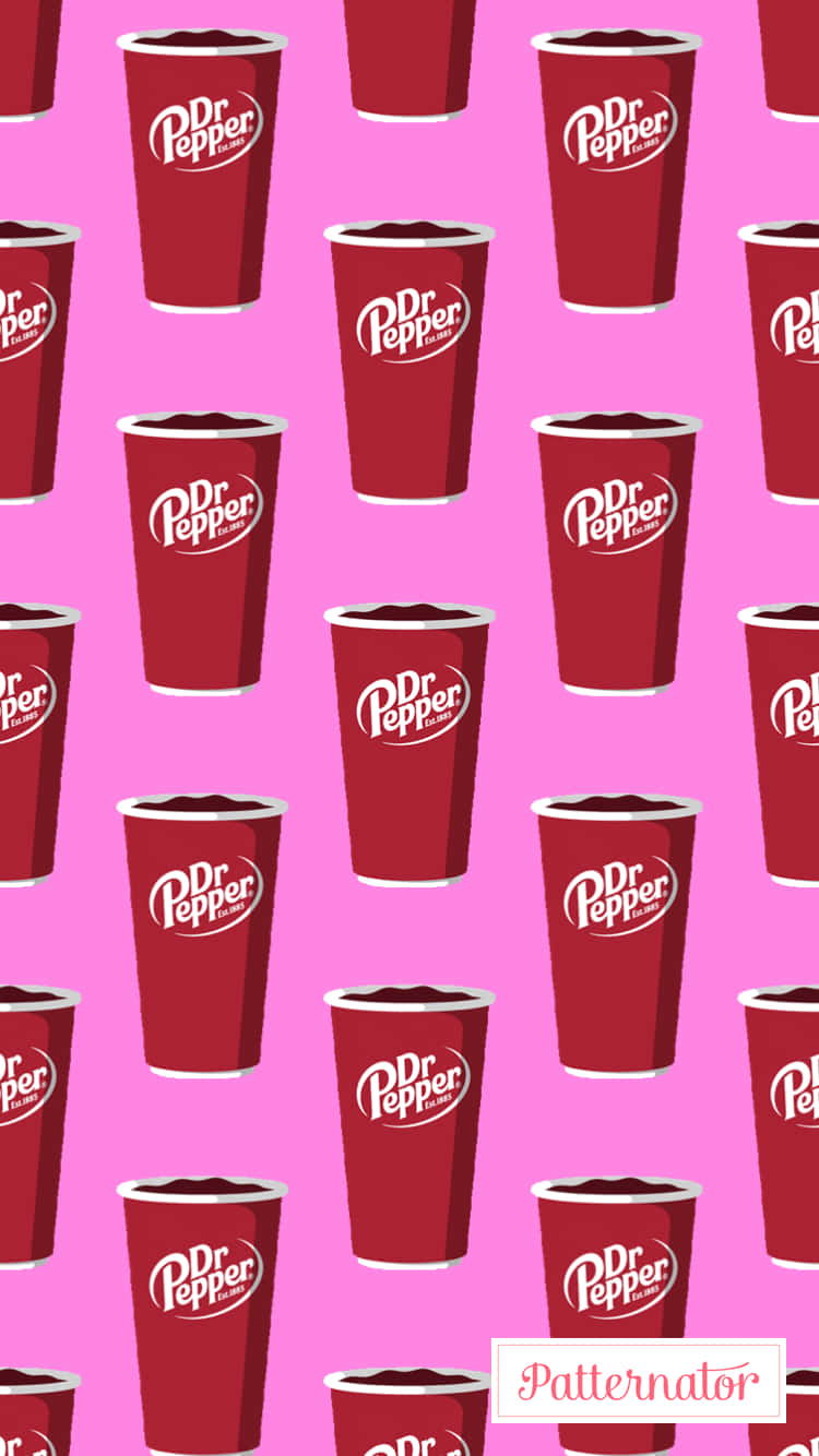 A Pattern Of Red Cups With The Words Rio Grande Wallpaper