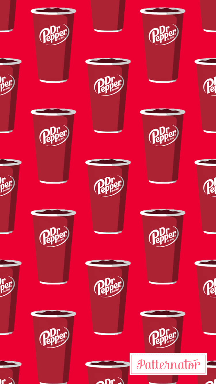 Enjoy the unique flavor of Dr Pepper Wallpaper