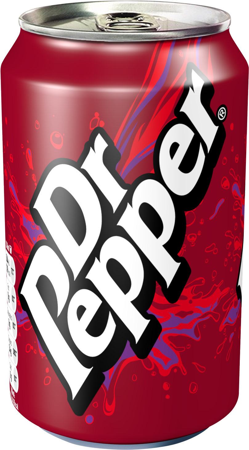 Dr Pepper Can Design PNG