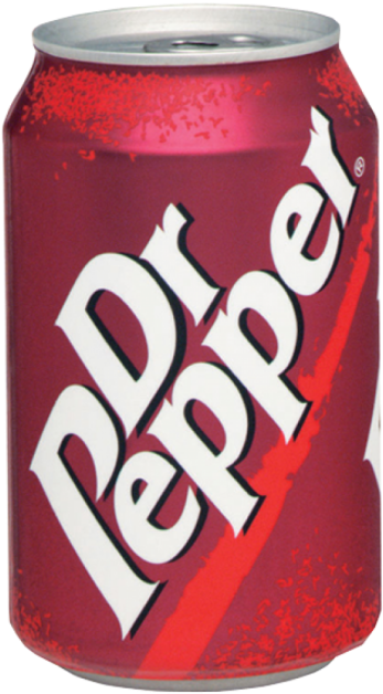 Dr Pepper Can Image PNG