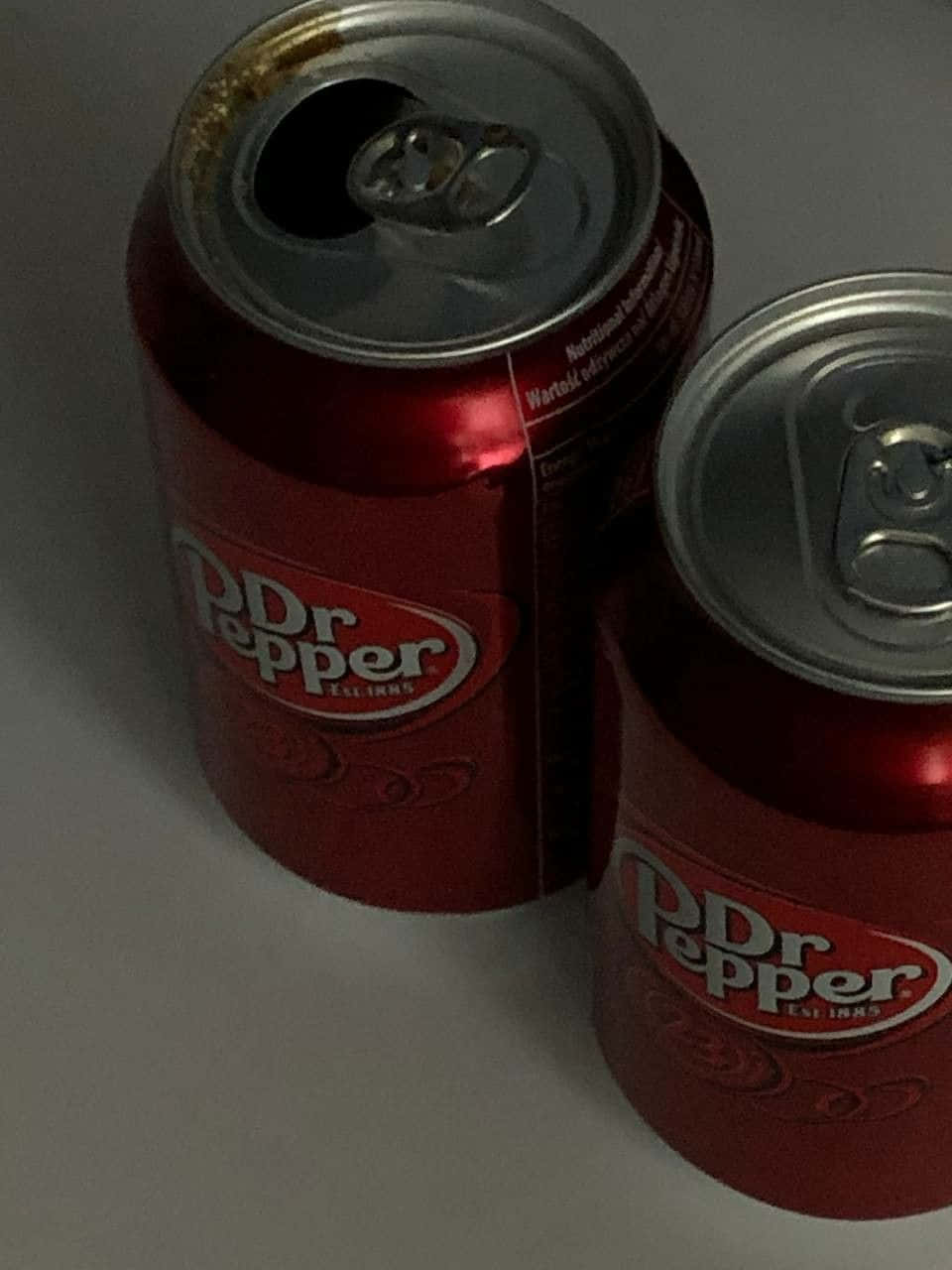 Download Dr Pepper Cans Aesthetic Wallpaper | Wallpapers.com