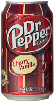 Dr Pepper Cherry Vanilla Can PNG