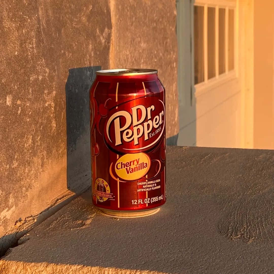 Download Dr Pepper Cherry Vanilla Can Sunset Aesthetic Wallpaper ...