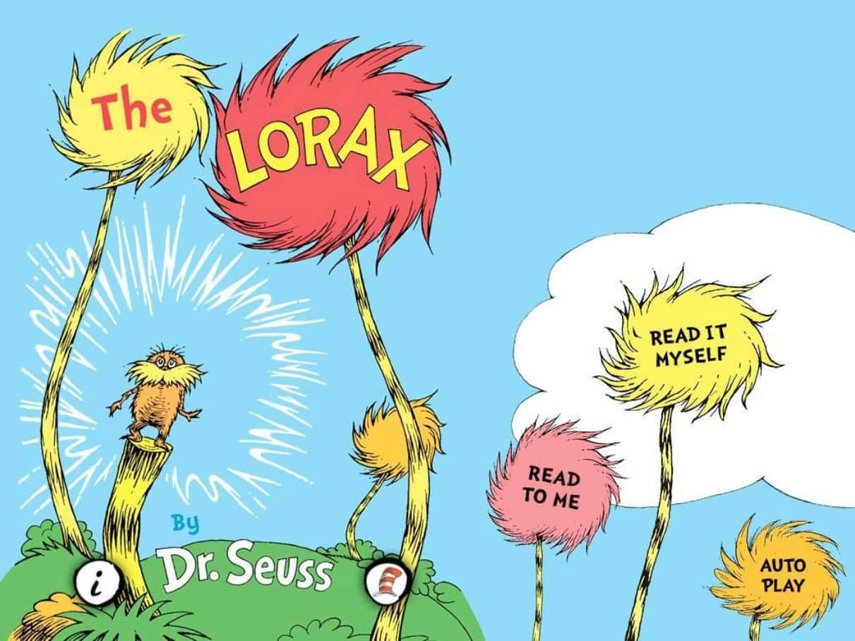 Den Lorax af Dr. Seuss Wallpaper