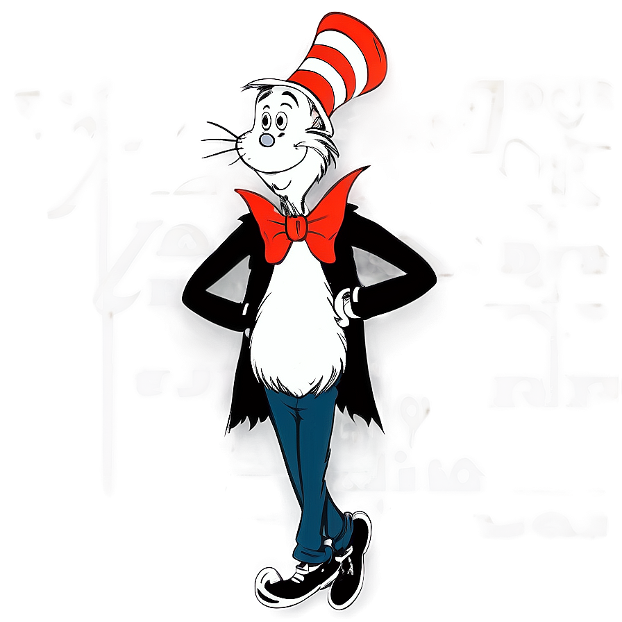 Download Dr Seuss Character Illustration Png Wlm | Wallpapers.com