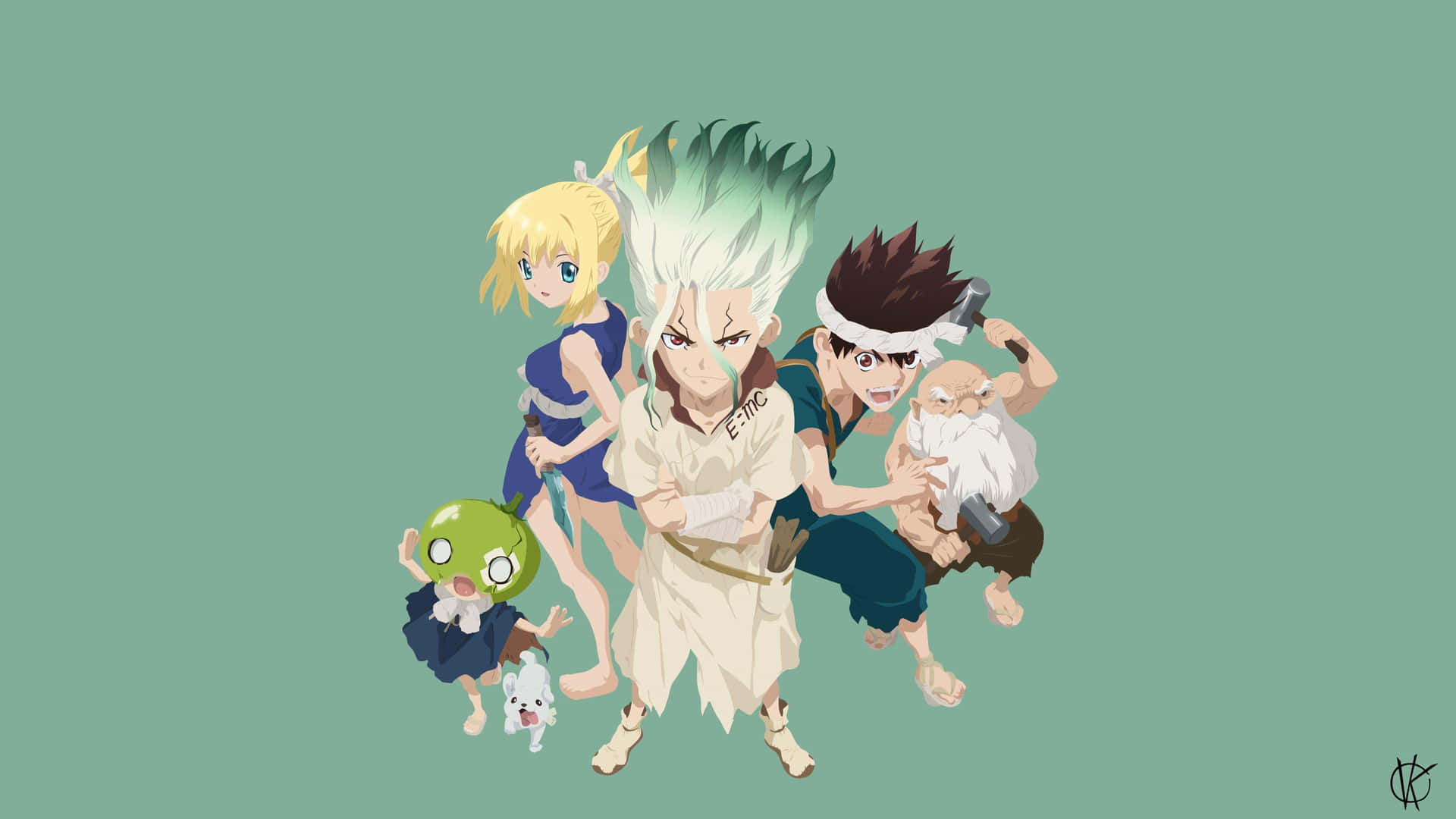 Follow the journey of Senku, a brilliant scientist determined to save humanity from Stone World