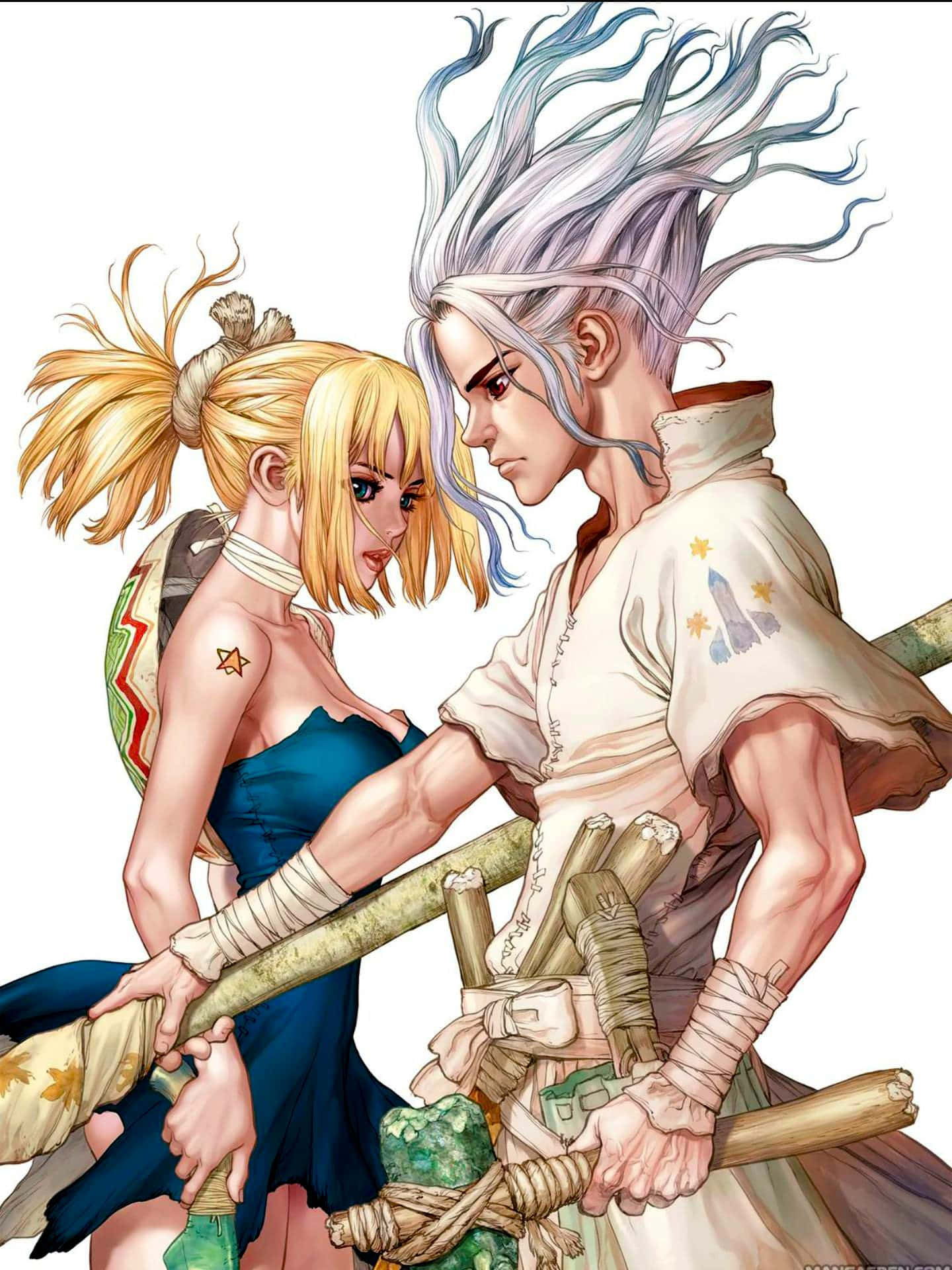 "Explore the World of Petrification in Dr Stone"
