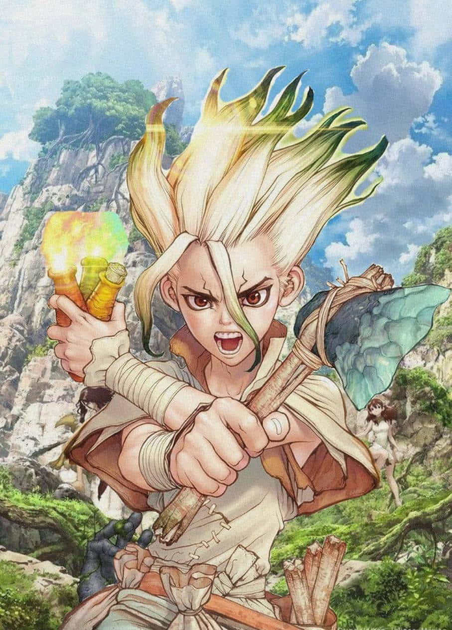 Dr. Stone Digital Poster Picture