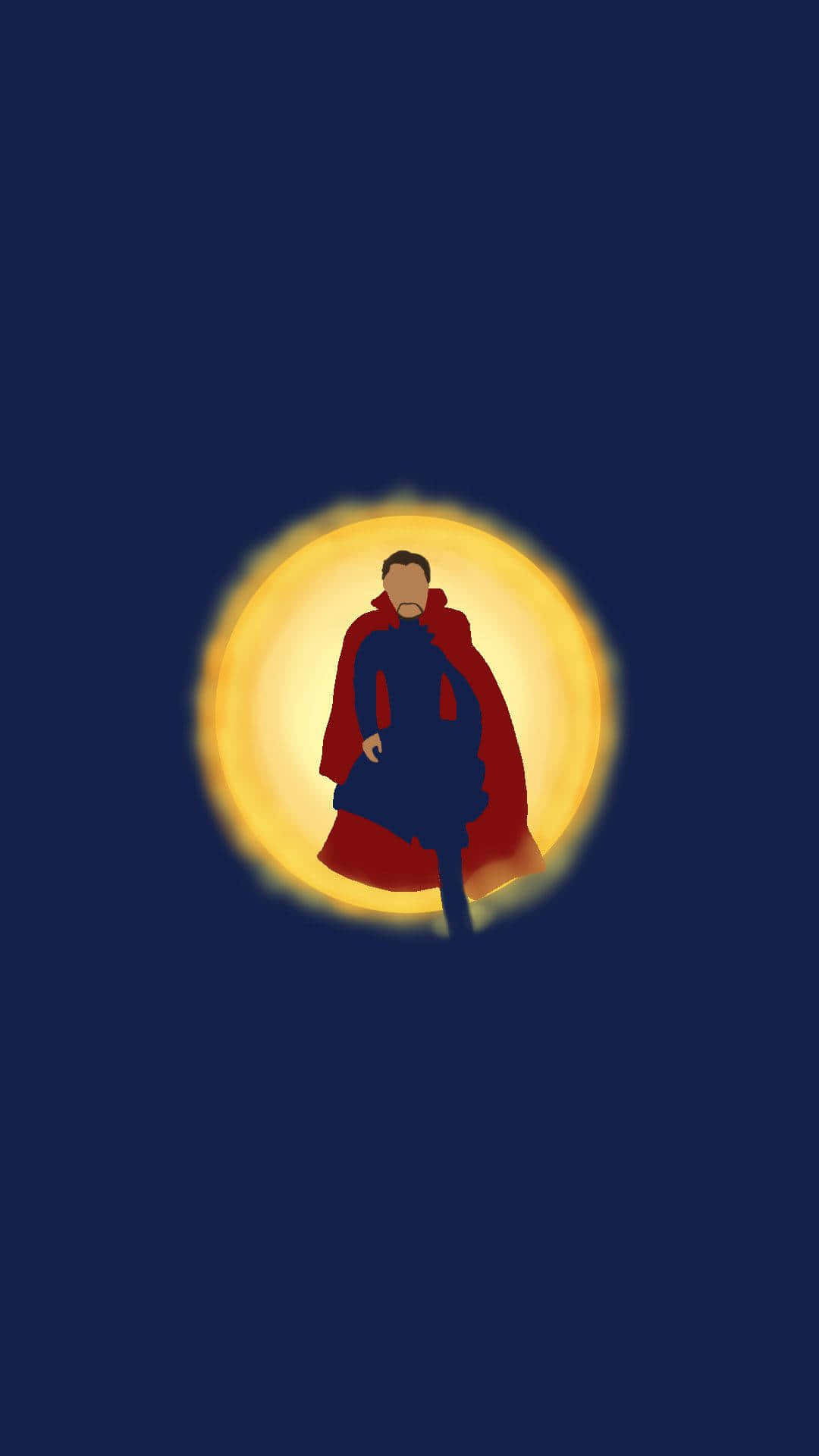 Dr Strange watches over the world with his powerful magical abilities