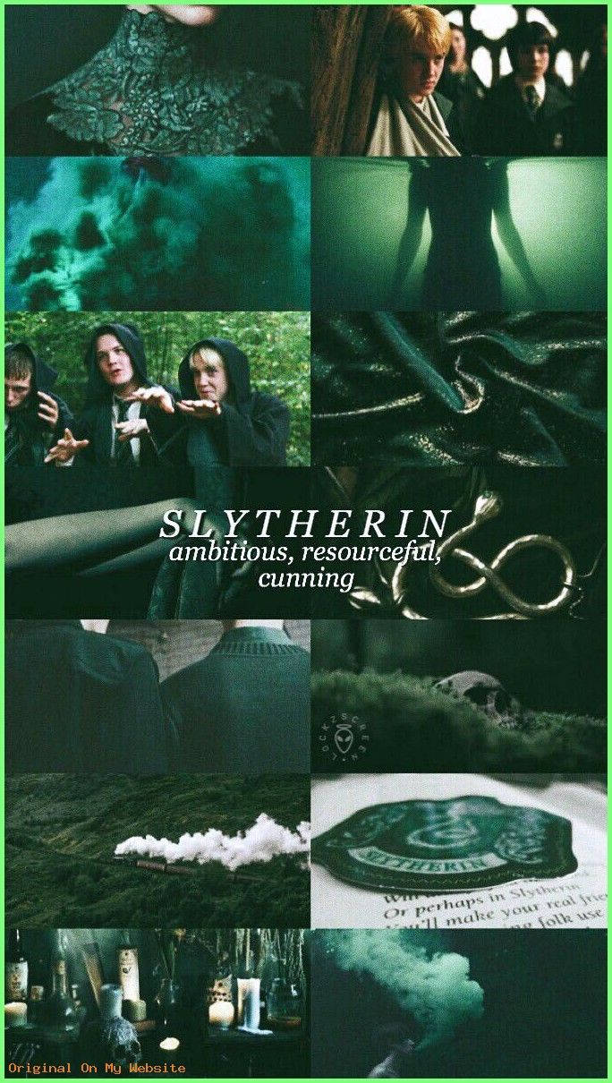 Draco Malfoy Aesthetic Slytherin Wallpaper