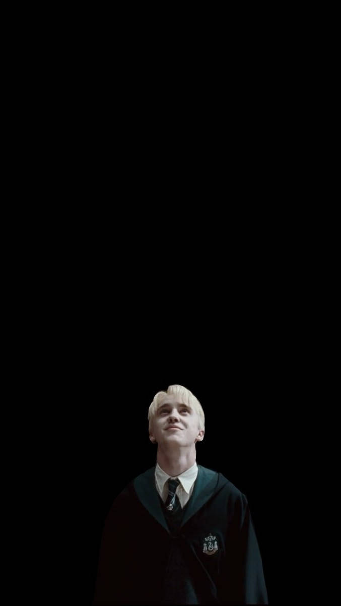 Draco Malfoy Looking Up Wallpaper