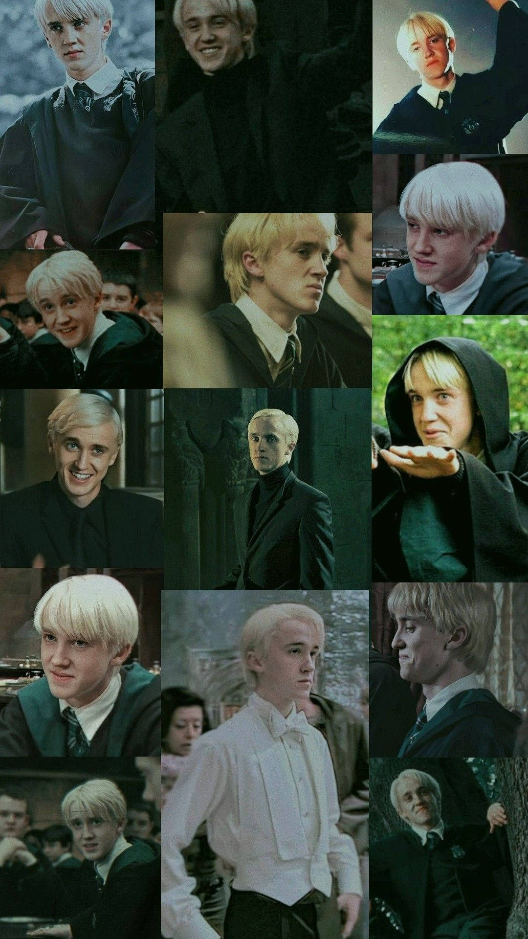 Draco Malfoy Profile Aesthetic Wallpaper