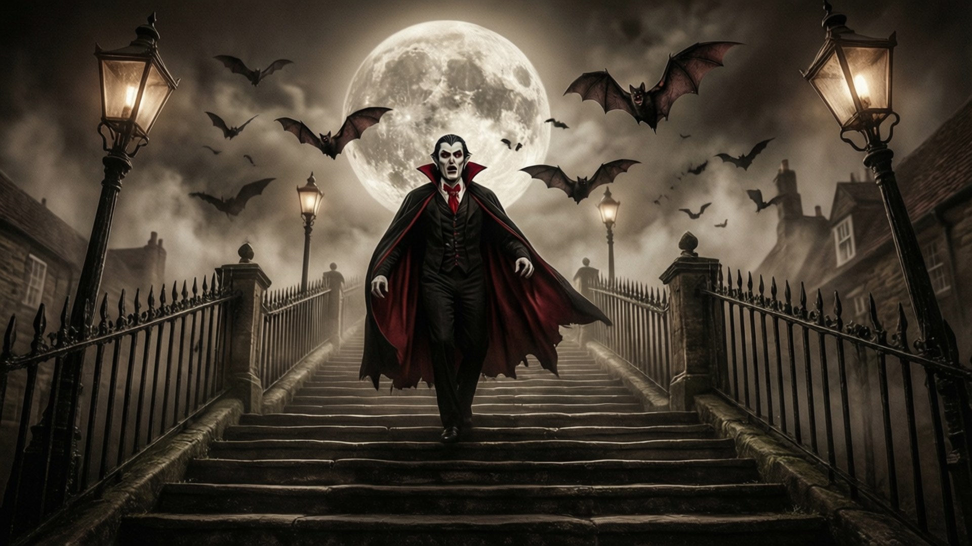 Draculas trappsteg Bakgrundsbilder
