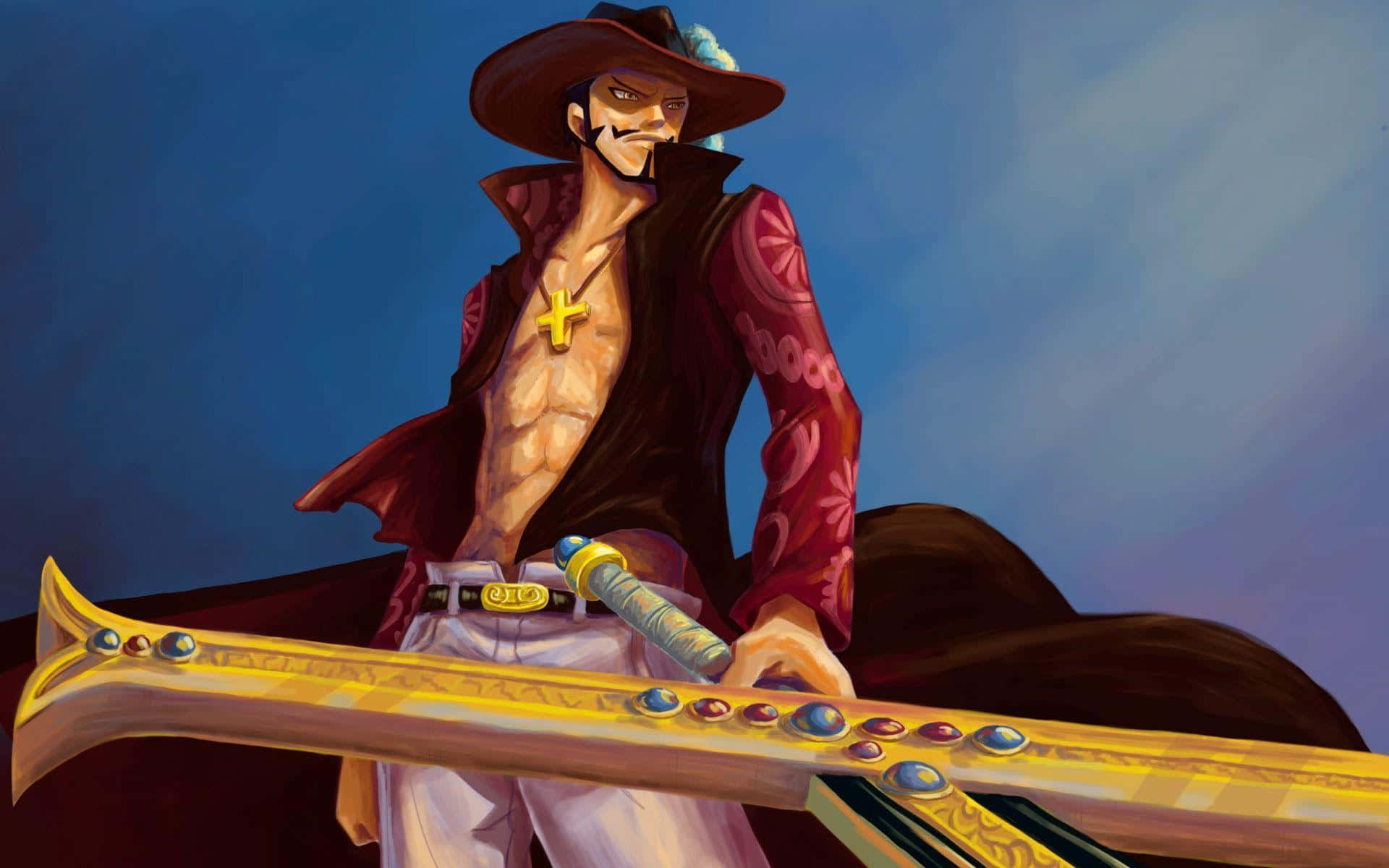Elpoderoso Pirata, Dracule Mihawk Fondo de pantalla