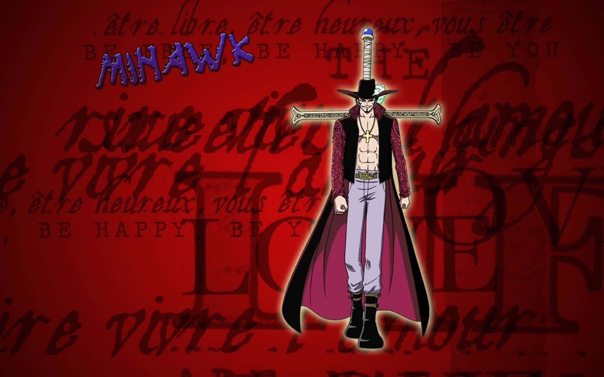 Unrivaled Swordsman, Dracule Mihawk" Wallpaper