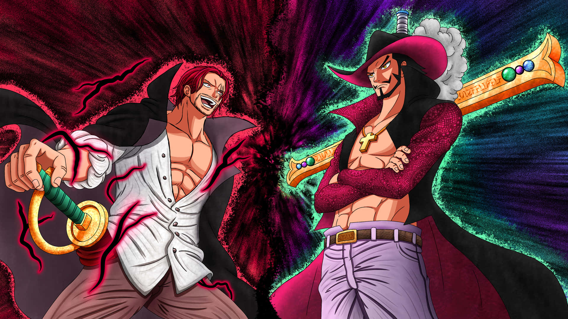 One Piece - Dracule Mihawk (Hawkeye) 4K tải xuống hình nền