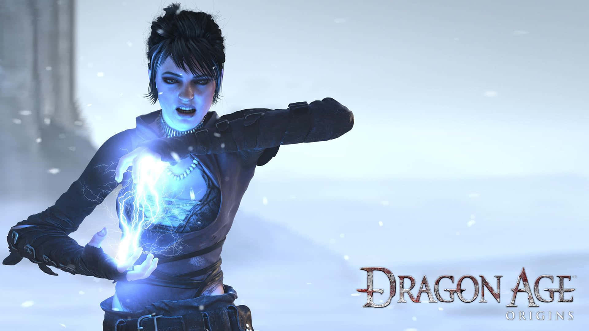 Dragon Age Origins 4k Morrigan Wallpaper