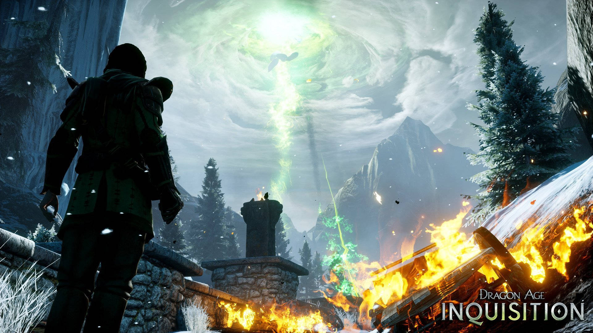 Dragon Age Inquisition Video Game Series Anders Beam Of Light Wallpaper