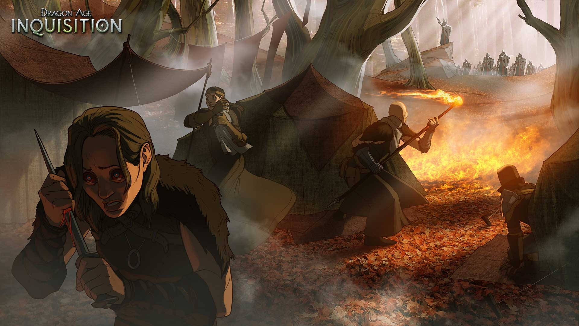 Dragon Age Inquisition Video Game Series Apostates Concept Art Wallpaper