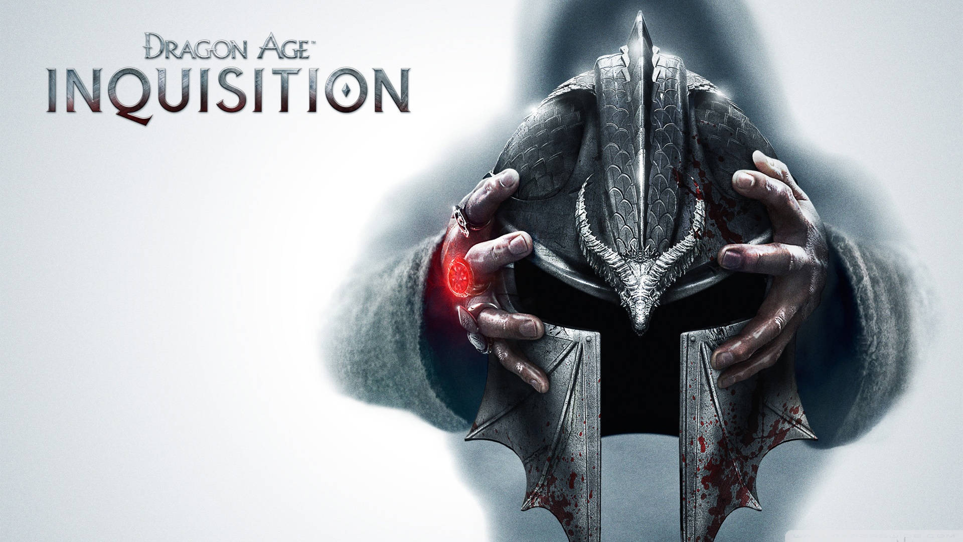 Dragon Age Inquisition Video Game Series Helmet Poster Wallpaper