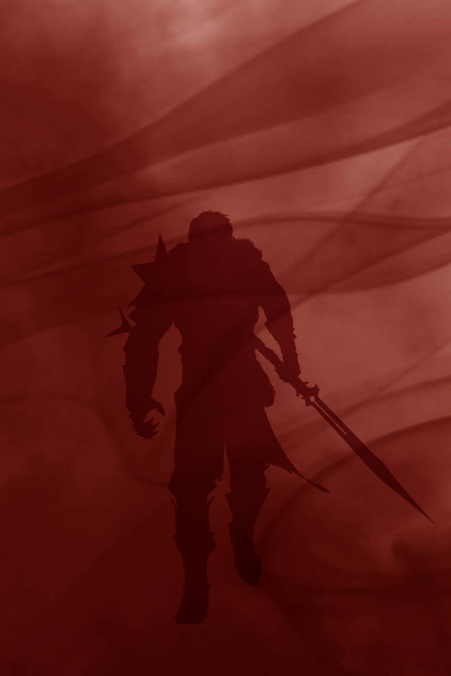 Desbloqueaun Nuevo Reino De Juegos Con El Dragon Age Phone. Fondo de pantalla