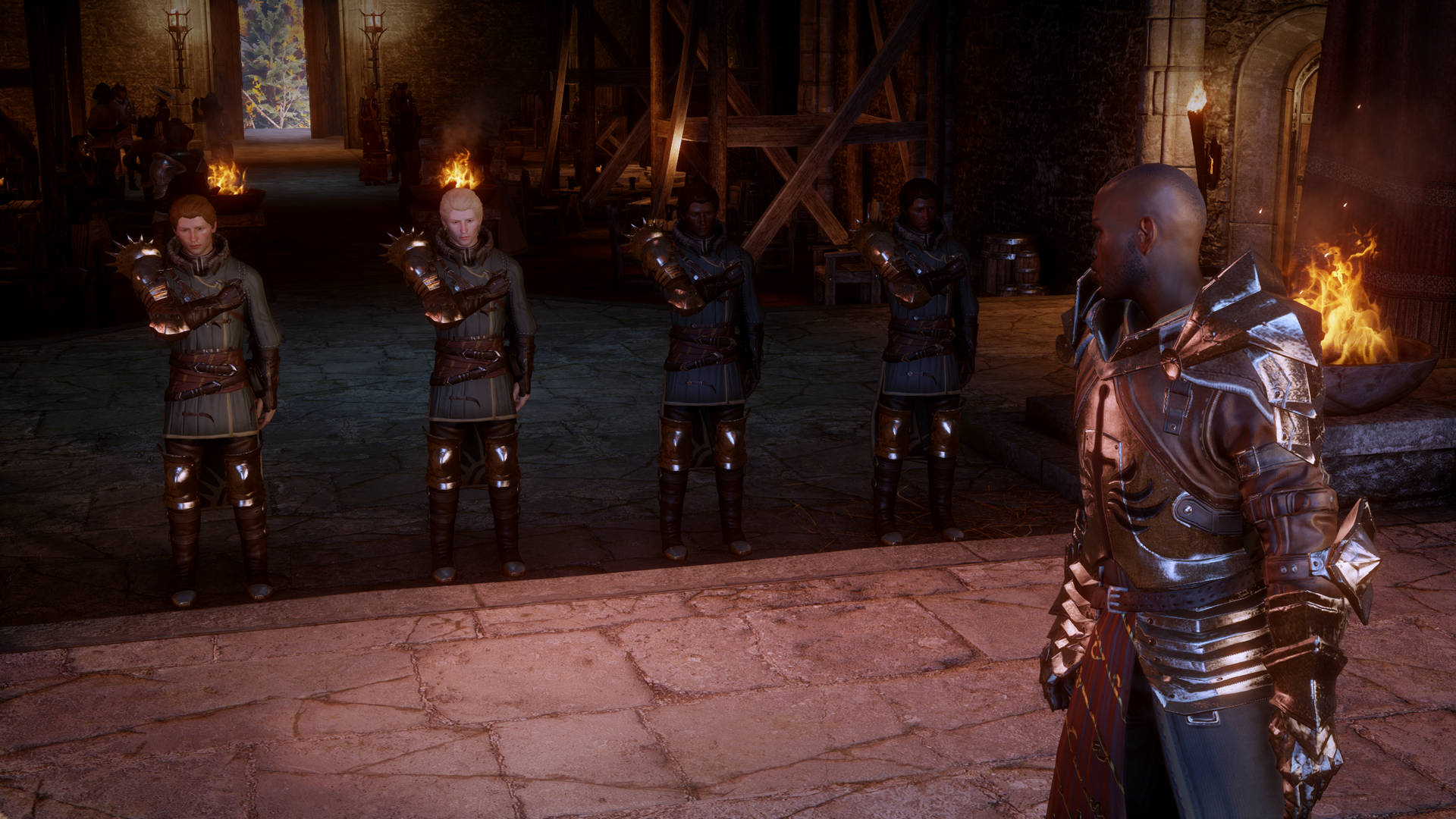 Dragon Age Ser Barris And Soldiers