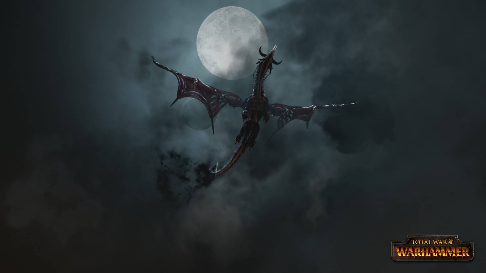 Dragon At Night Total War Warhammer 2