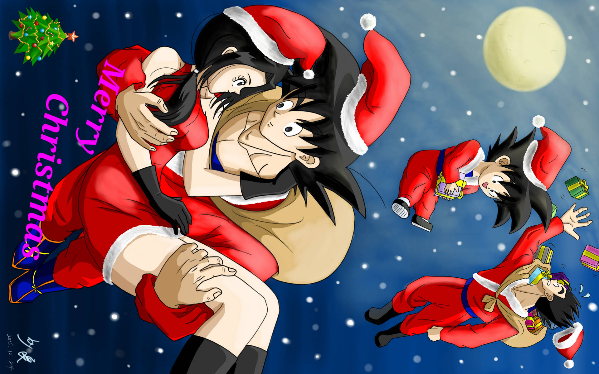 Dragon Ball Anime Christmas