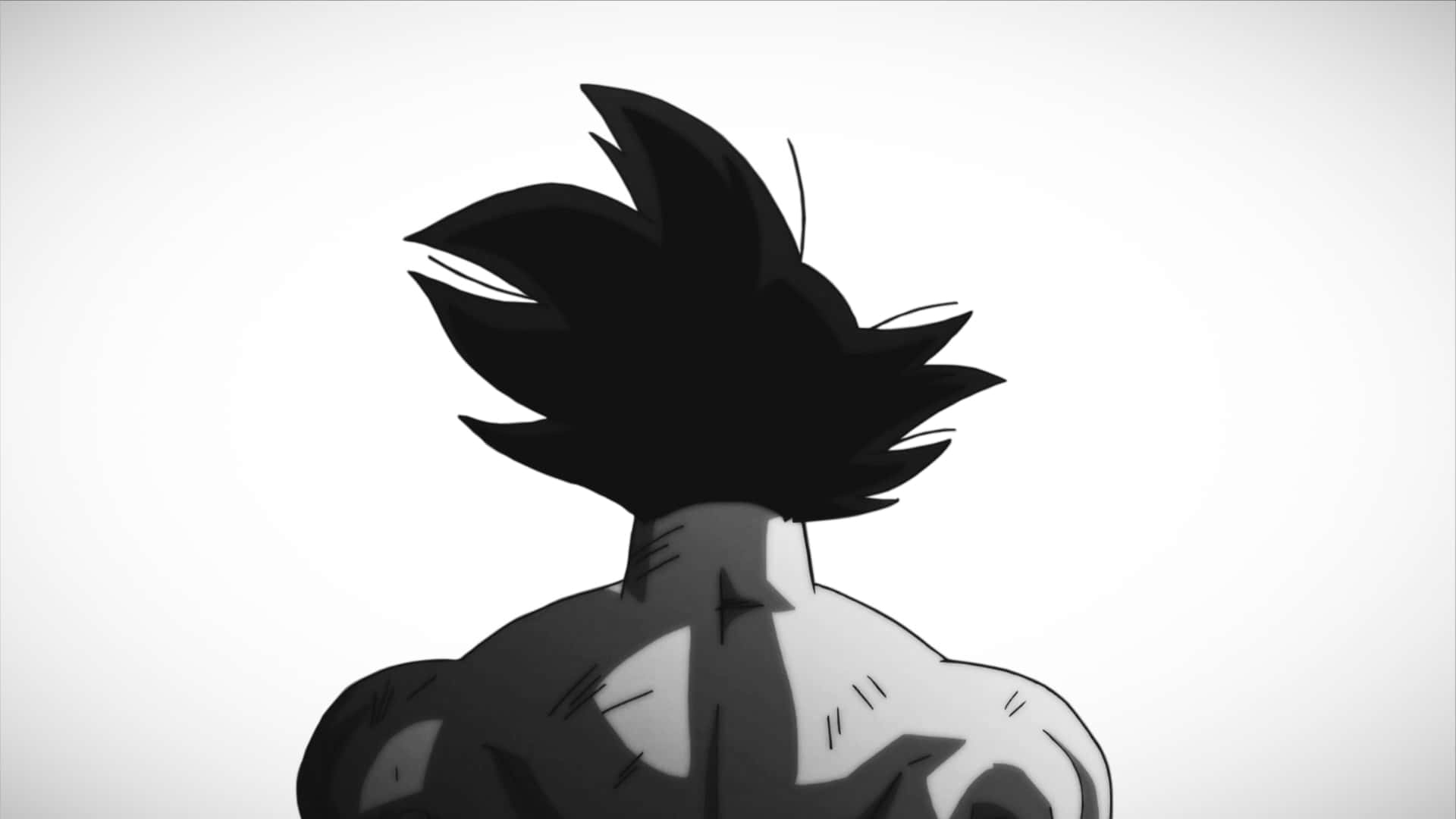 The One and Only Dragon Ball Black and White Wallpaper