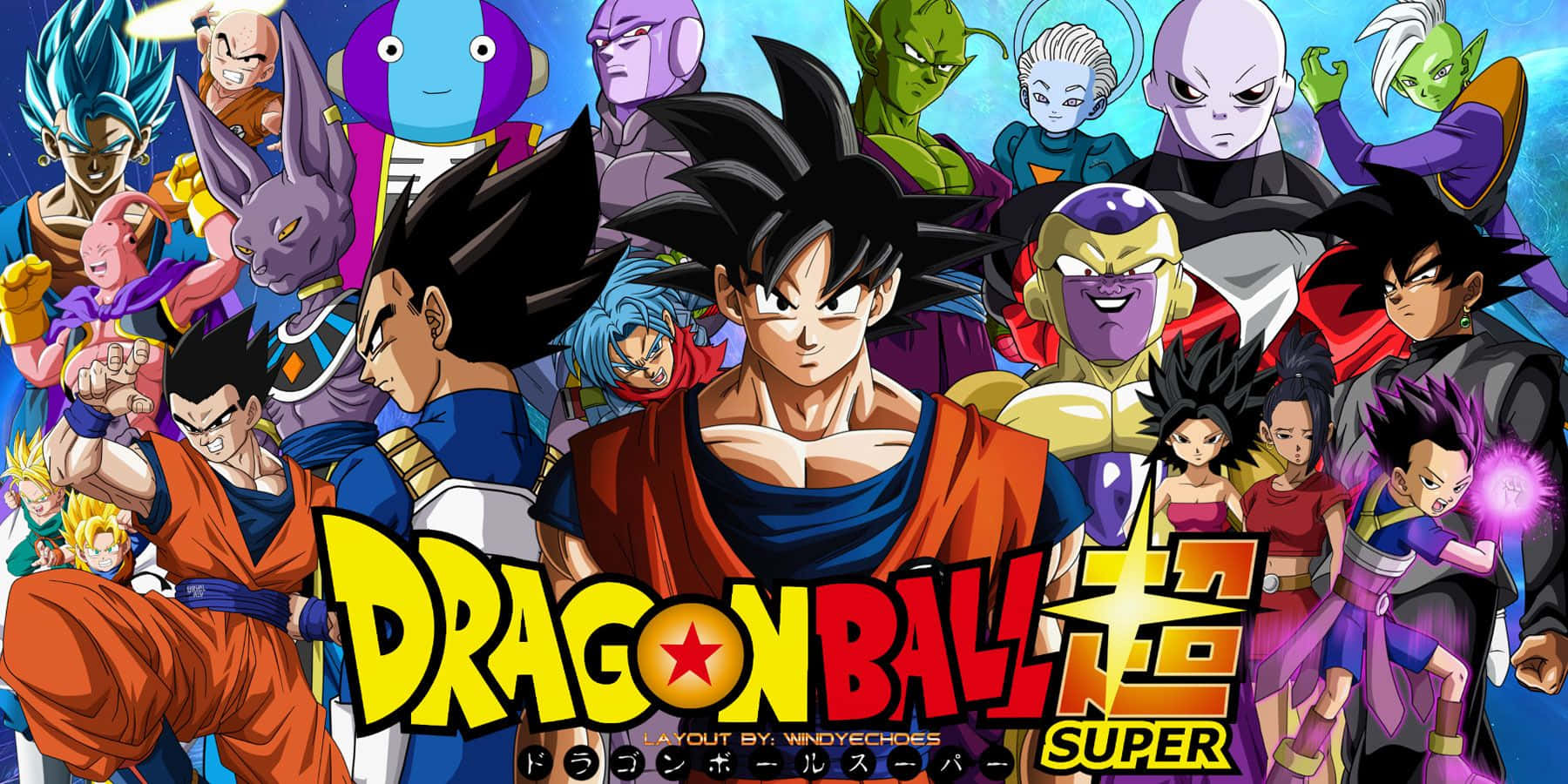 ‘Find Strength and Courage in Dragon Ball Characters!’ Wallpaper