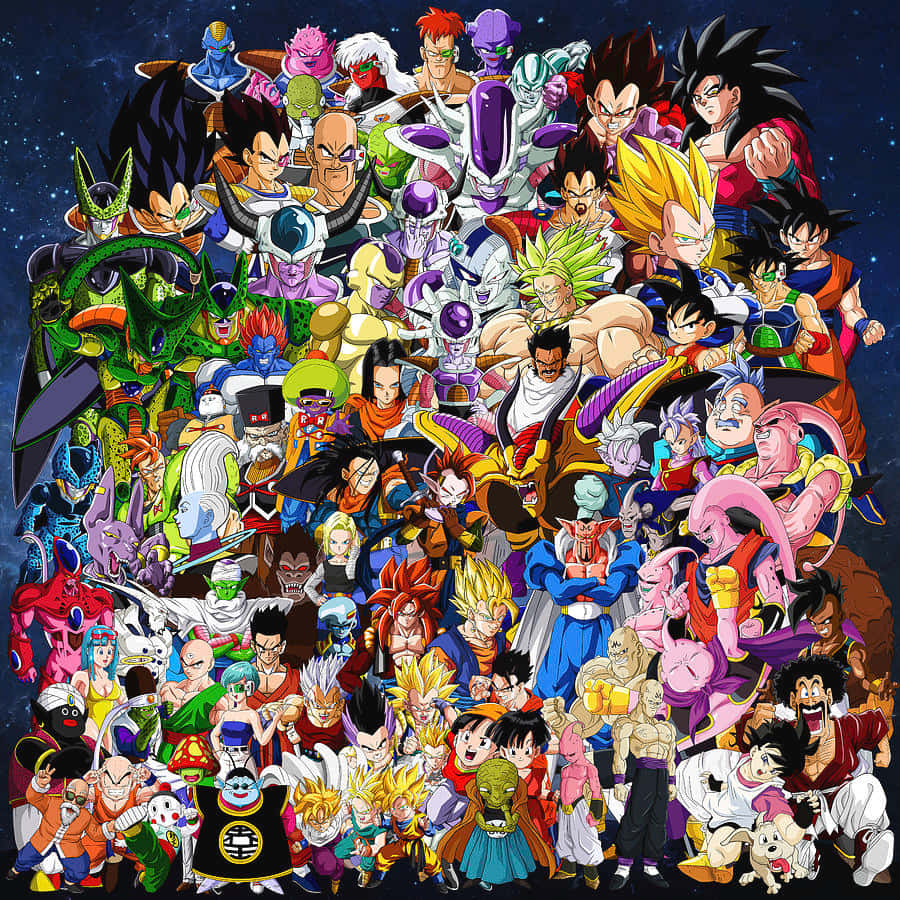 Meet the Powerful Characters of 'Dragon Ball' Wallpaper