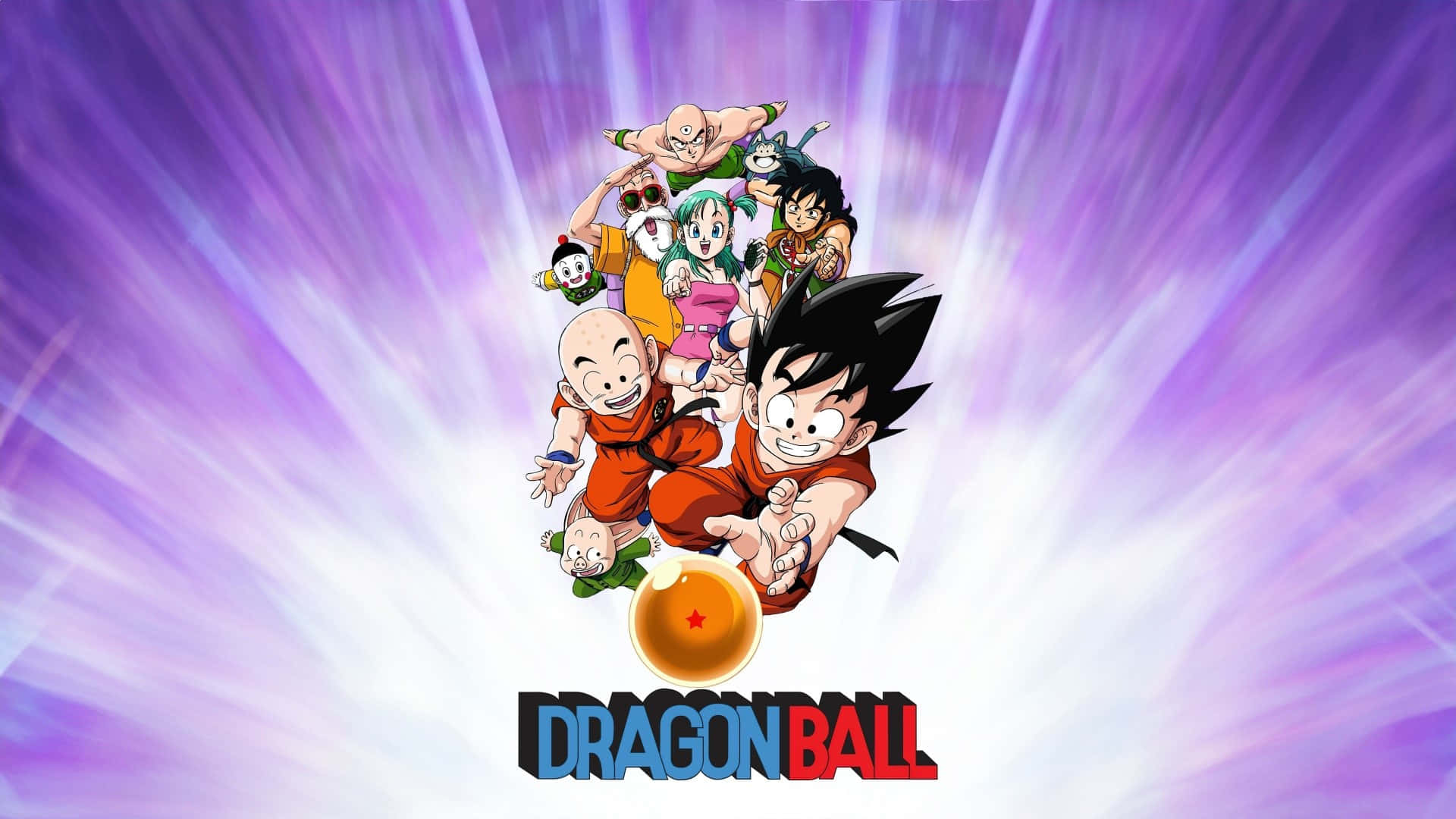 Personnages Classiques De Dragon Ball Fond d'écran