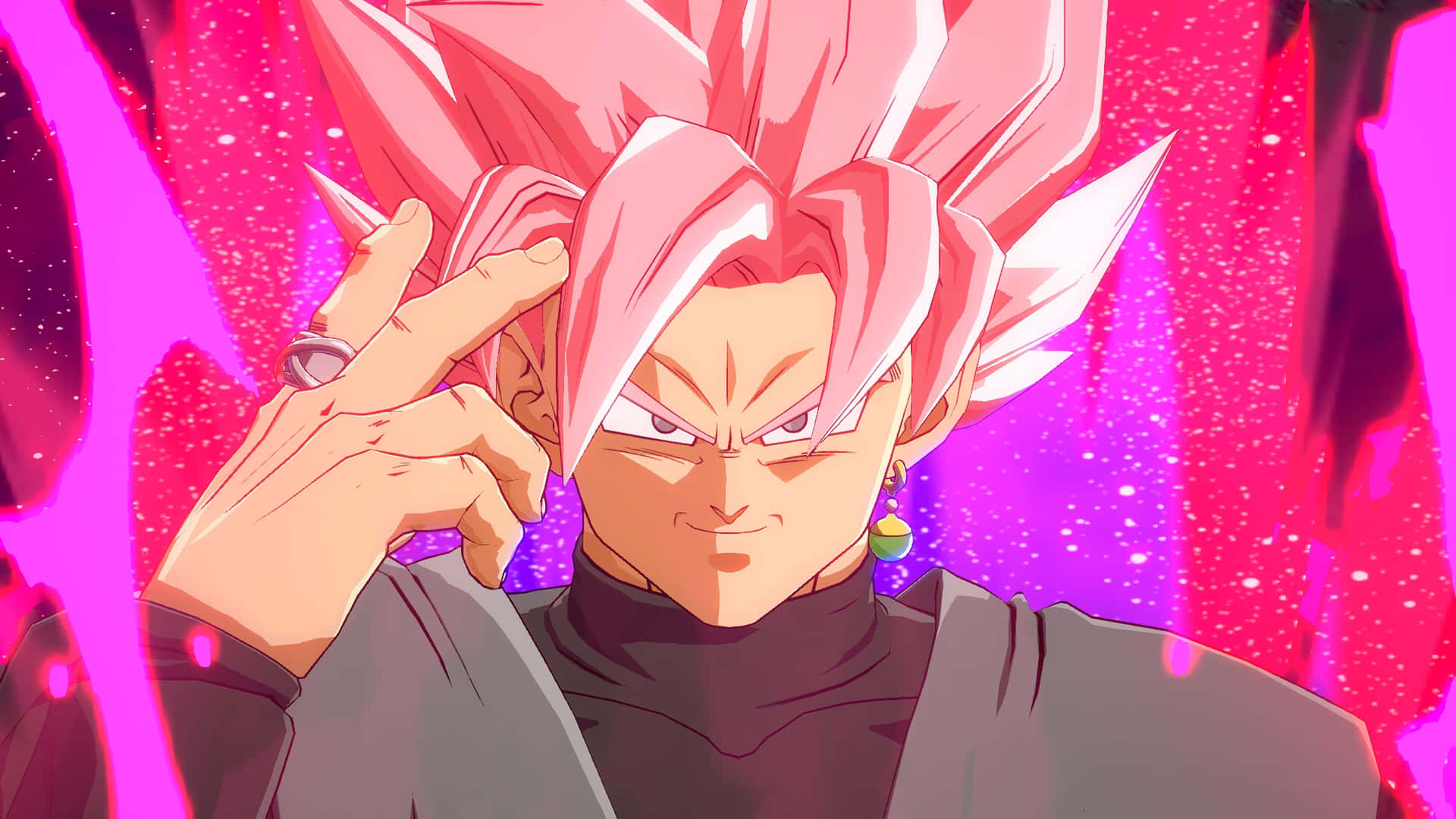 Ultimate Fighting Power Unleashed in Dragon Ball FighterZ Wallpaper