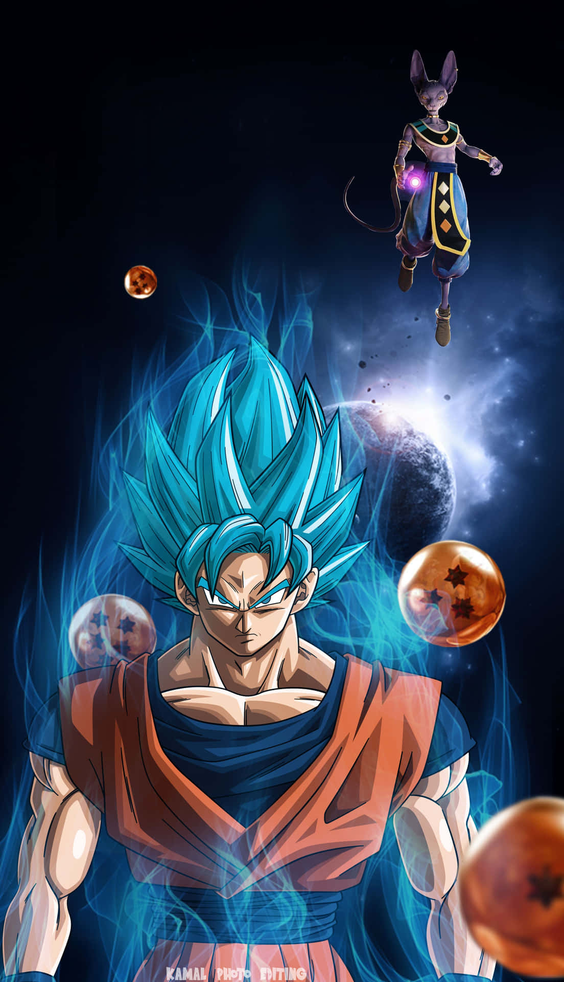 Download Capture the sensation of 'Dragon Ball' on your Iphone Wallpaper