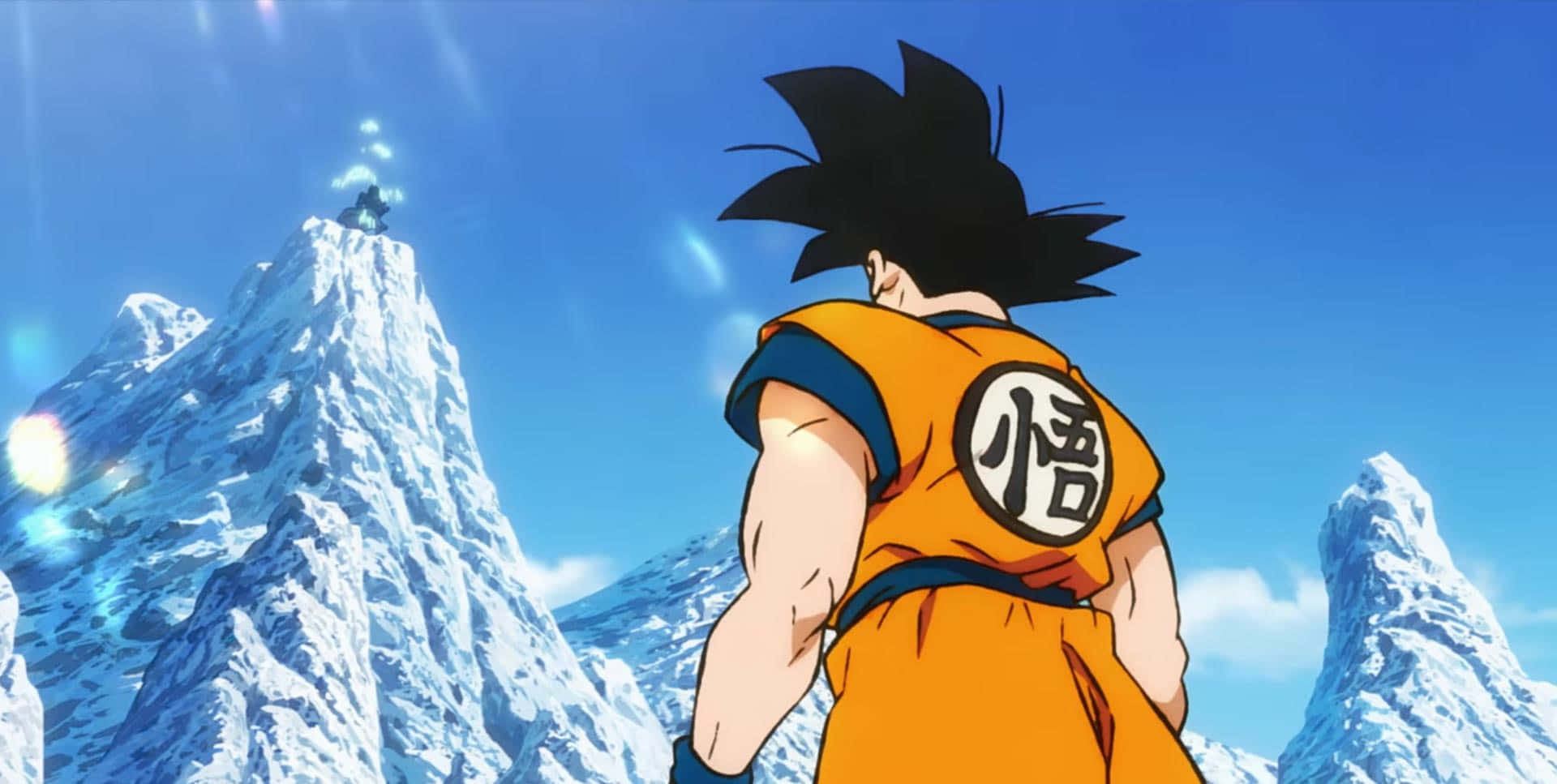 Son Goku and Friends Uniting for the Live-Action Dragon Ball Movie Wallpaper