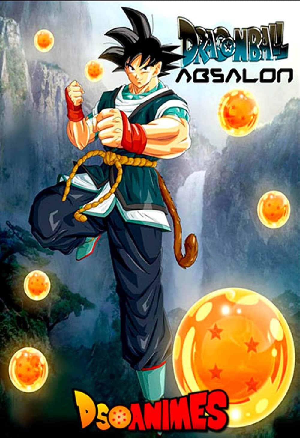 Enintens Kamp, Goku Som En Super Saiyan Gud Levererar En Förödande Kamehameha Till Frieza.