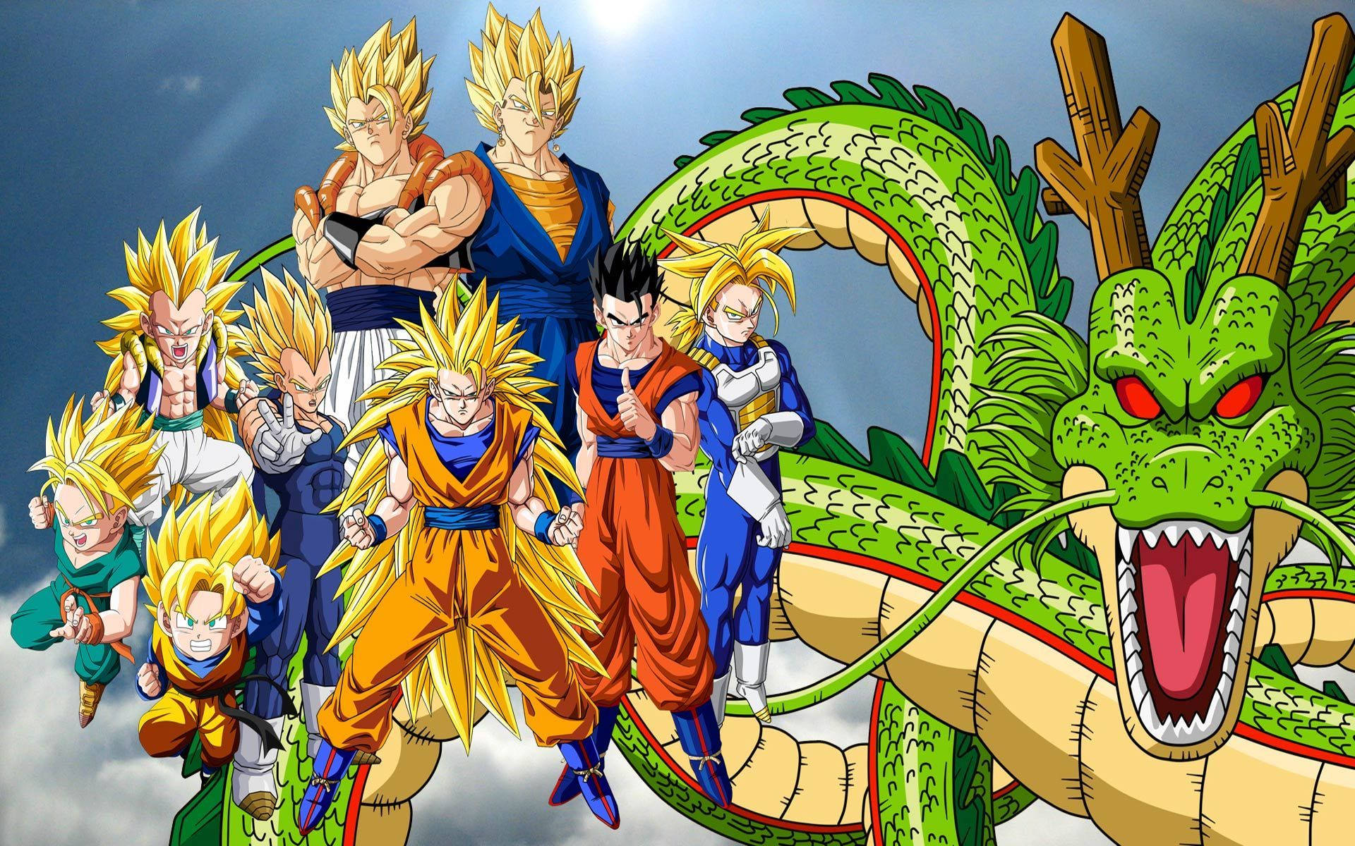 Follow the Legendary Adventures of the Dragon Ball Super Characters Wallpaper